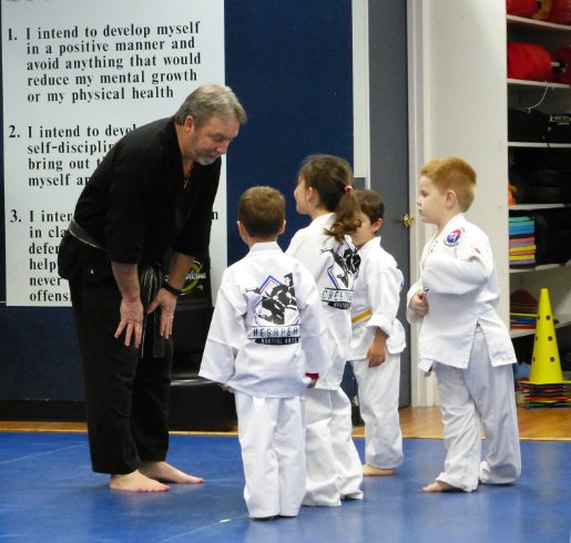 Jacob's Karate Class Begins